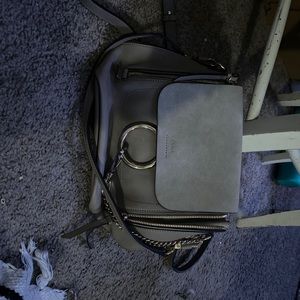I’m selling a Chloe mini Faye backpack.